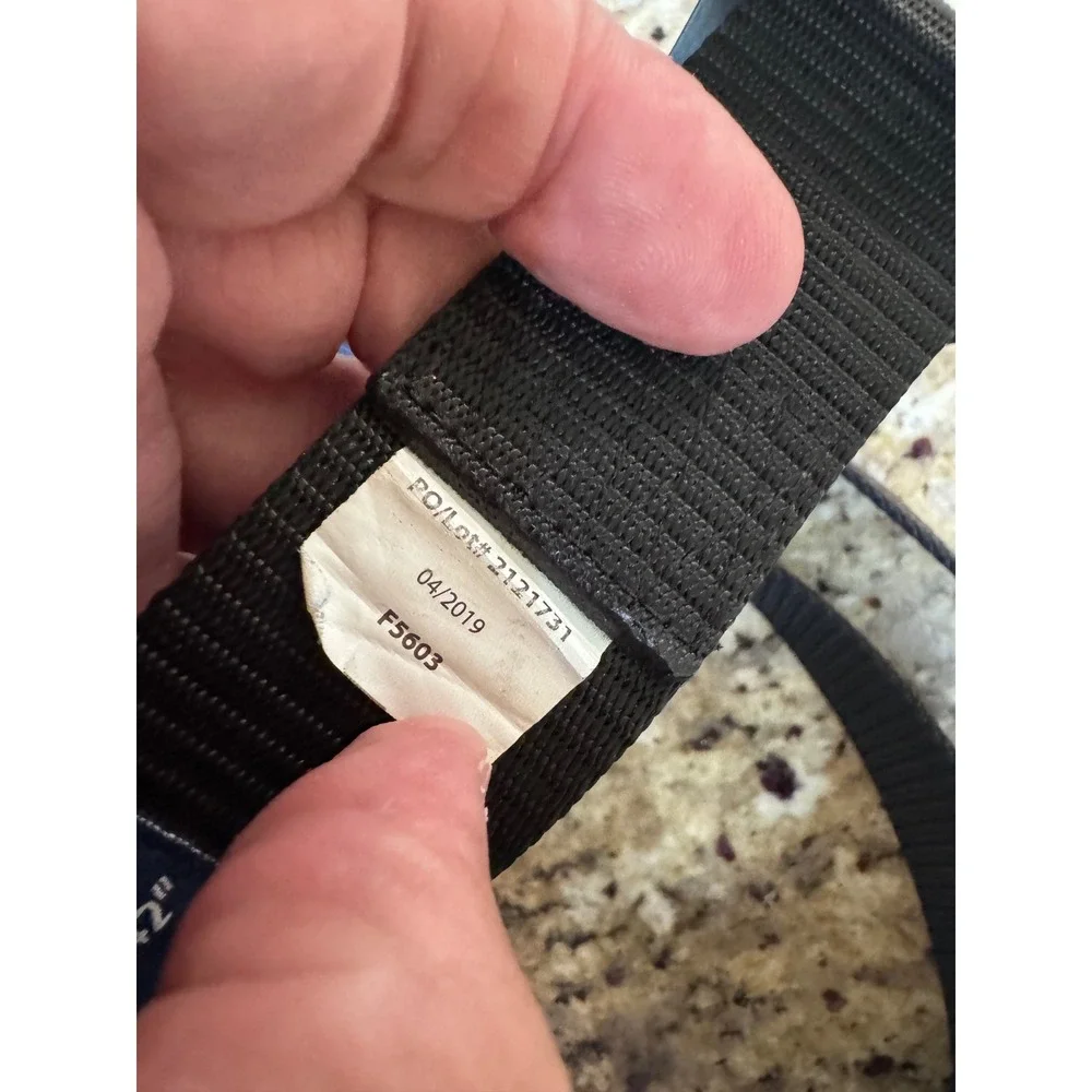 Propper Mens Black Tactical Web Belt XL 40-42 Nylon Utility Duty F5603